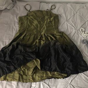 Kensie  - Green Ombre’ 100% Silk Dress